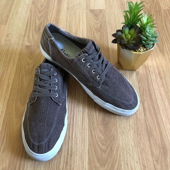 BED STU Brown Distressed Canvas Shoes - Picture 1 of 10